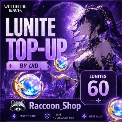 Wuthering Waves | 60 Lunites | by UID | Auto Delivery 24/7