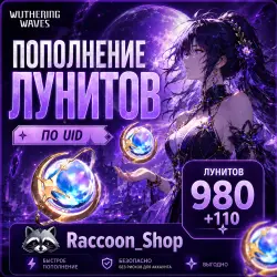 Wuthering Waves | 980 + 110 Лунитов | По UID