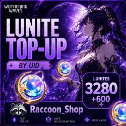 Wuthering Waves | 3280 + 600 Lunites | by UID | Auto Delivery 24/7