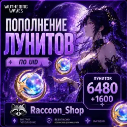Wuthering Waves | 6480 + 1600 Лунитов | По UID
