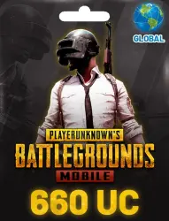 Pubg Mobile 660 UC Global