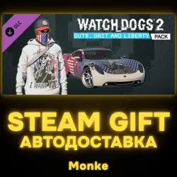 AUTO 24/7 | STEAM GIFT DLC | Watch_Dogs 2 - Guts, Grit and Liberty Pack
