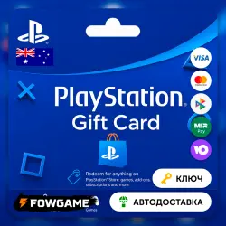 PSN карта пополнения | Австралия | 15AUD - 135AUD | АВТО ВЫДАЧА