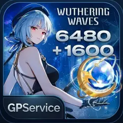 Wuthering Waves | 6480 + 1600 Moons | REPLENISHMENT BY ID