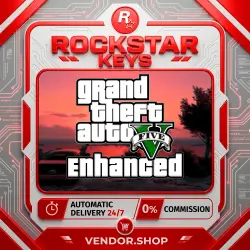 Grand Theft Auto V Enhanced ROCKSTAR KEY Worldwide