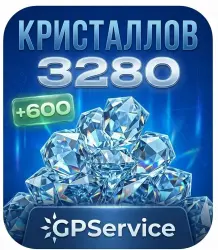 Genshin Impact | RU | 3280+600 Кристаллов | ПОПОЛНЕНИЕ ПО ID