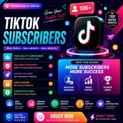 Tiktok Subscribers [ Instant Delivery ] [ Non Drop ]