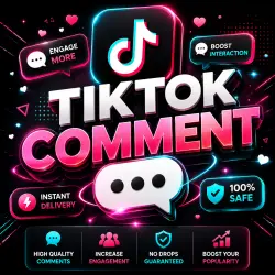 Комментарии в TikTok [Мгновенная доставка] [Без выпадения]