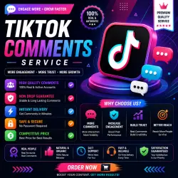 Tiktok Comments [ Instant Delivery ] [ Non Drop ]