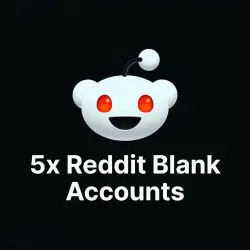 5 пустых аккаунтов Reddit