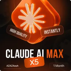 CLAUDE MAX x5 | WARRANTY | 1 MONTH | NO DROPS