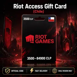 Riot Access Gift Card (Чили) 3500–84900 CLP | Код пополнения