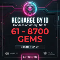 Goddess Of Victory: NIKKE · AUTO 24/7 · by ID · 61-8700 · Gems