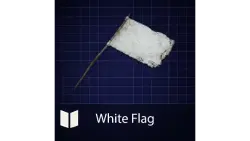 DRAWING - WHITE ARC Raiders FLAG