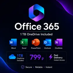 Office 365 Pro Plus – OneDrive 1TB – All Access – Instant Delivery