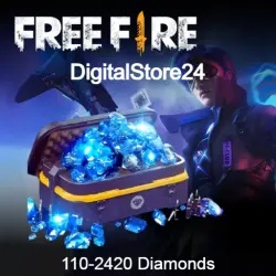 Подарочная карта Free Fire 110-2420 Diamonds