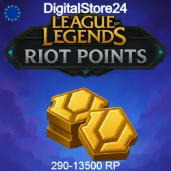 League of Legends Gift Card 290-13500 RP