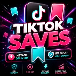TikTok Saves [Высокое качество] [Без сбоев] [Мгновенная доставка]