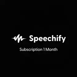 Speechify Studio Premium Subscription 1 Month