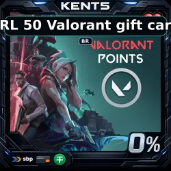 BRL 50 Valorant gift card - Brazil (BR)