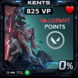 825 Valorant Points - Турция (TR)