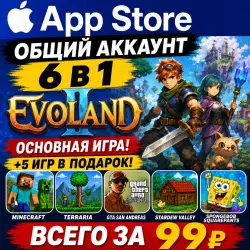Evoland 2 iOS iPhone iPad AppStore Account 6-в-1