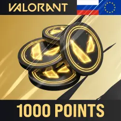 1000 VP VALORANT - akash1vl RU/EU ∙ АВТОДОСТАВКА