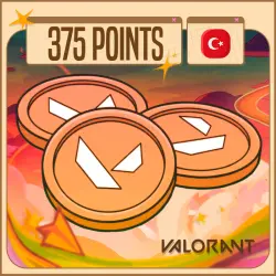 375 VP КЛЮЧ Valorant ТУРЦИЯ — ПОДАРОЧНЫЙ КОД (TR REGION) АВТО