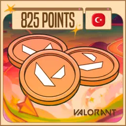 825 VP КЛЮЧ Valorant ТУРЦИЯ — ПОДАРОЧНЫЙ КОД (TR REGION) АВТО