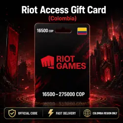 Riot Access Gift Card (Колумбия) 16500–275000 COP | Код пополнения