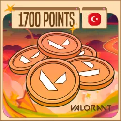 1700 VP КЛЮЧ Valorant ТУРЦИЯ — ПОДАРОЧНЫЙ КОД (TR REGION) АВТО