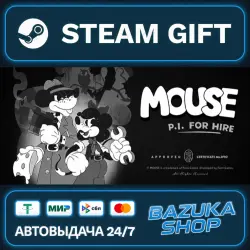 MOUSE: P.I. For Hire Digital Deluxe DLC РОССИЯ РФ +СНГ GLOBAL GIFT RU/РБ/KZ/TR ТУРЦИЯ КАЗАХСТАН МИР