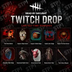 10/10 Джейсон — DbD: разлом RUIN + The Black Banquet | Twitch Drop