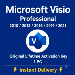 Microsoft Visio Profesional 2021/2019/2016/2013/2010 - Instant Delivery