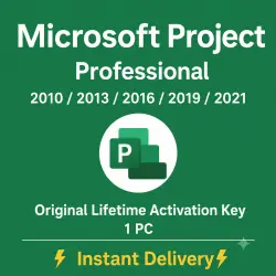 Microsoft Project Profesional 2021/2019/2016/2013/2010 - Мгновенная доставка