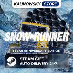 SNOWRUNNER · 1-YEAR ANNIVERSARY · WORLDWIDE