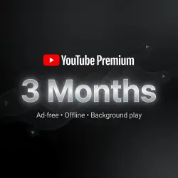 Подписка YouTube Premium индивидуальный план на 3 месяца