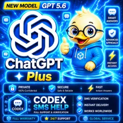 24/7 AUTO ChatGPT Plus 7D/1M | GPT 5.6 | 1 Month Ready-made Subscription | Full Warranty