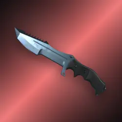 StatTrak Huntsman Knife | Blue Steel | Закалённое в боях
