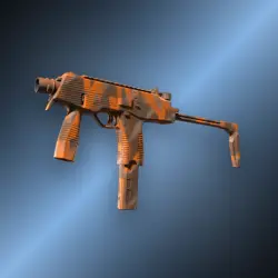 MP9 | Orange Peel | Немного поношенное