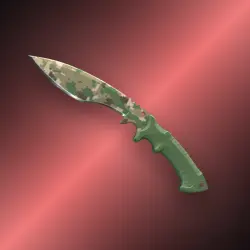 StatTrak Kukri Knife | Forest DDPAT | Прямо с завода