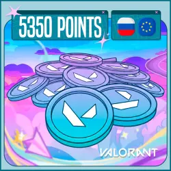 VALORANT POINTS RU 5350 VP РОССИЯ АВТОВЫДАЧА