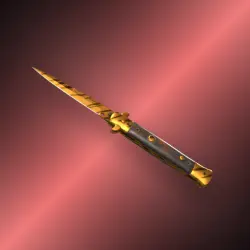 Stiletto Knife | Tiger Tooth | Немного поношенное