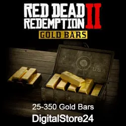 Подарочная карта Red Dead Redemption 2 25-350 Gold Bars