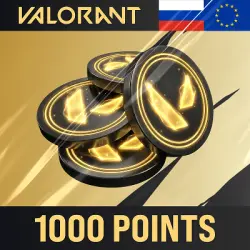 VALORANT POINTS RU 1000 VP RUSSIA AUTODELIVERY