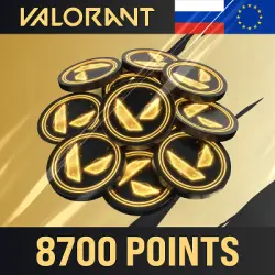 VALORANT POINTS RU 8700 VP РОССИЯ АВТОВЫДАЧА