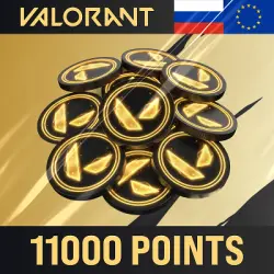VALORANT POINTS RU 11000 VP RUSSIA AUTODELIVERY