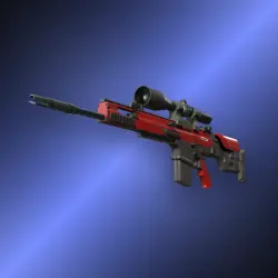 SCAR-20 | Crimson Web | Поношенное