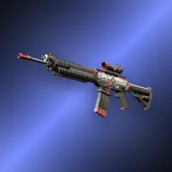 SG 553 | Cyberforce | Поношенное