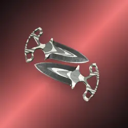 StatTrak Shadow Daggers | Black Laminate | Прямо с завода